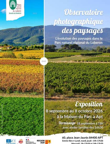 Exposition "Observatoire photographique des paysages"