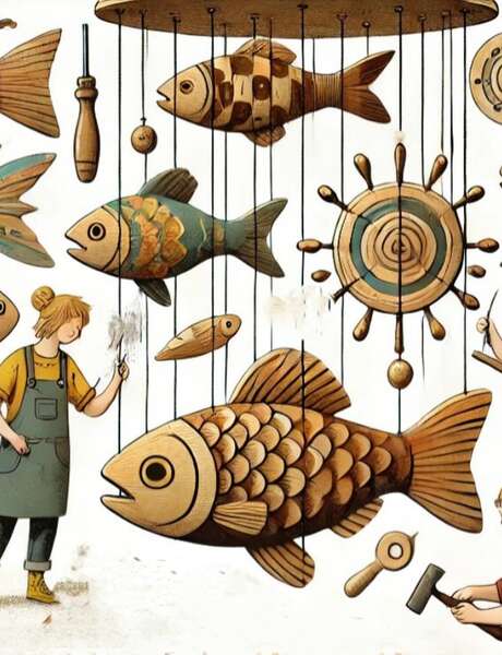 Ateliers Sculpture sur bois « À fond les poissons ! »