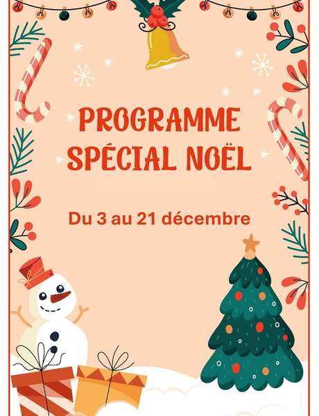 Programme spécial Noël dans les bibliothèques