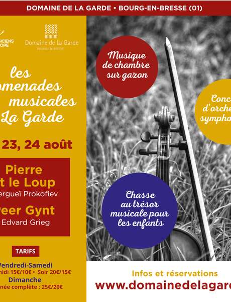Promenades Musicales avec l'Orchestre symphonique Les Musiciens d'Europe Promenades Musicales avec l'Orchestre symphonique Les Musiciens d'Europe
