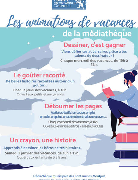 "Un crayon, une histoire" à la médiathèque "Un crayon, une histoire" à la médiathèque