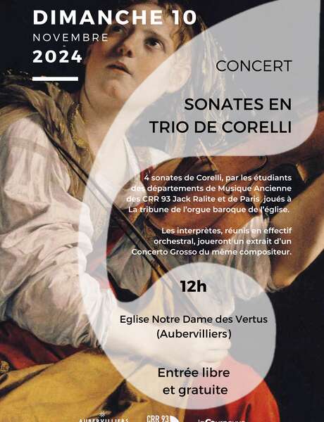 Concert - Concert sonates en trio de Corelli