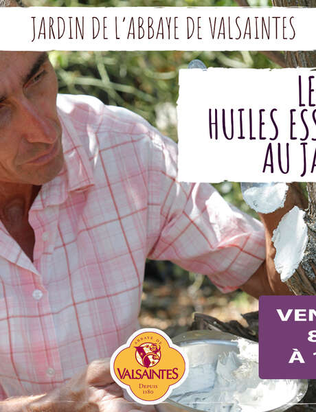 Conférence sur l'utilisation des huiles essentielles au jardin