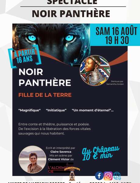 Spectacle ‘NOIR PANTHERE’
