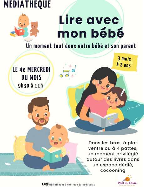 Lire avec mon bébé
