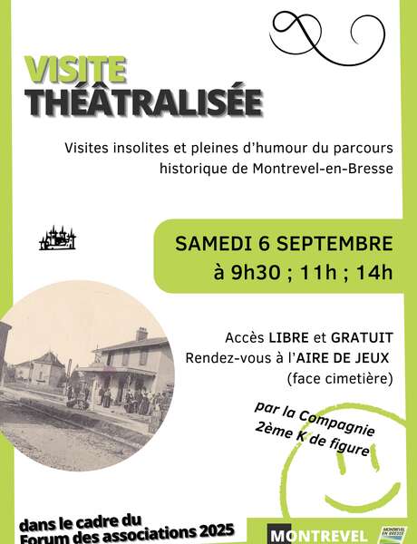 Visites théâtralisées de Montrevel-en-Bresse