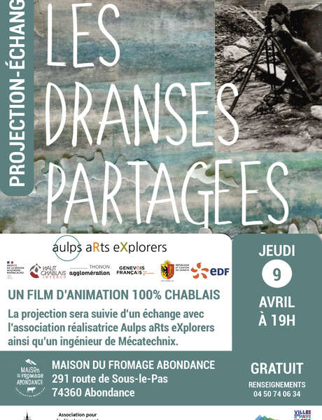 Projection and discussion: "Les Dranses partagées"