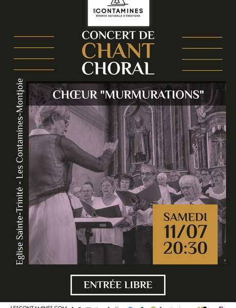 Concert du choeur Murmurations sous la direction de Blanche Latour