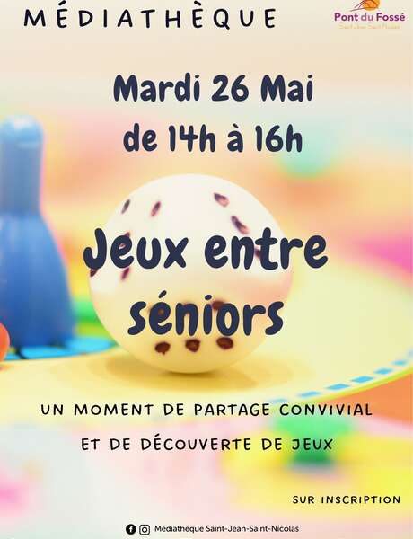 Après-midi jeux entre séniors