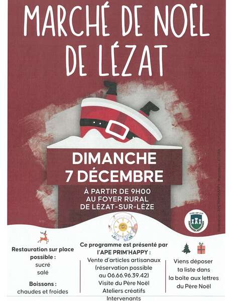 Marché de Noël de Lézat sur Lèze