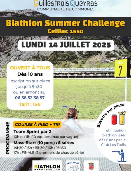 Biathlon summer challenge