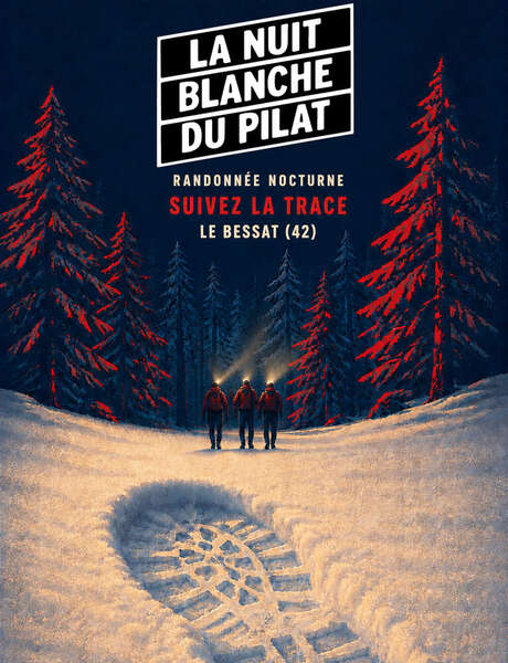 La rando nocturne de La Nuit Blanche du Pilat La rando nocturne de La Nuit Blanche du Pilat