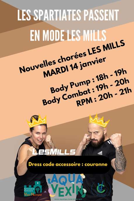 Nouvelles chorées Les Mills