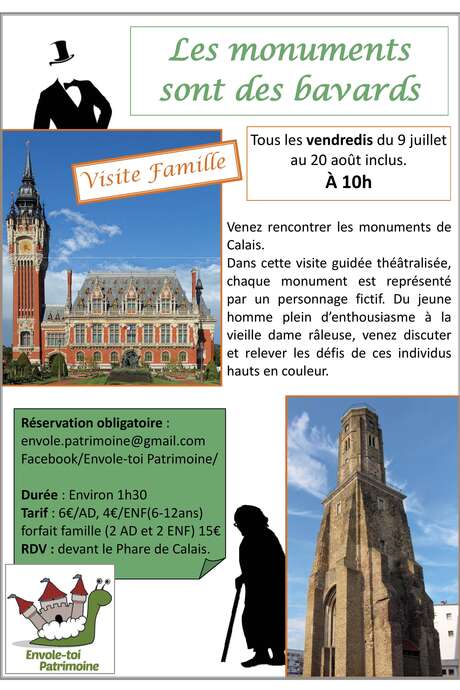 Visite famille : Les monuments sont des bavards Visite famille : Les monuments sont des bavards