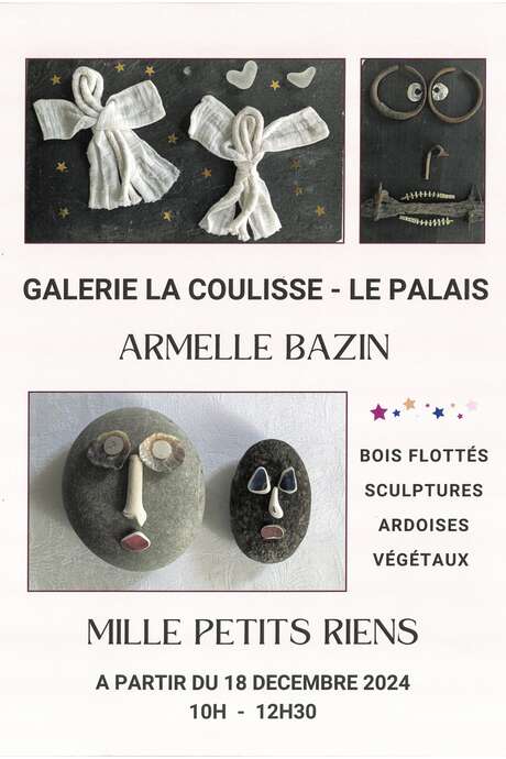 Exposition : Armelle Bazin " Mille petits riens " Du 18/12/2024 au 5/1/2025