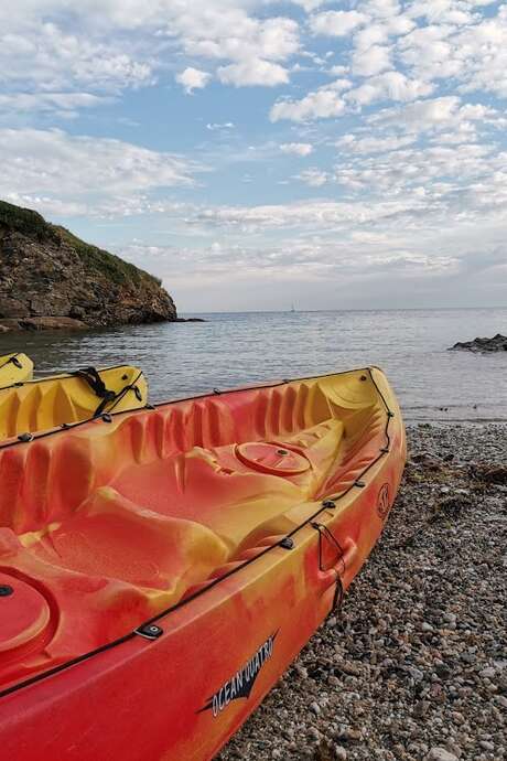 Balade en kayak au crépuscule
