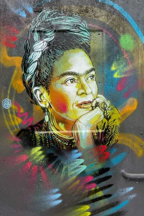 Portrait de Frida Khalo - C215 - 2024