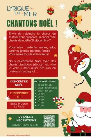 Chantons Noel ! avec Lyrique en Mer