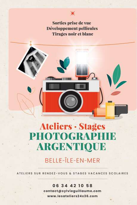 Stage photo argentique avec Sylvie Guillaume