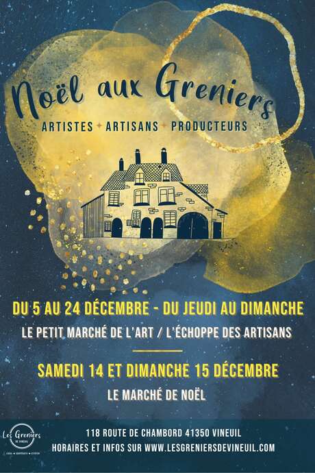 Petit marché de l'art, Echoppe d'artisans et Marché de Noel