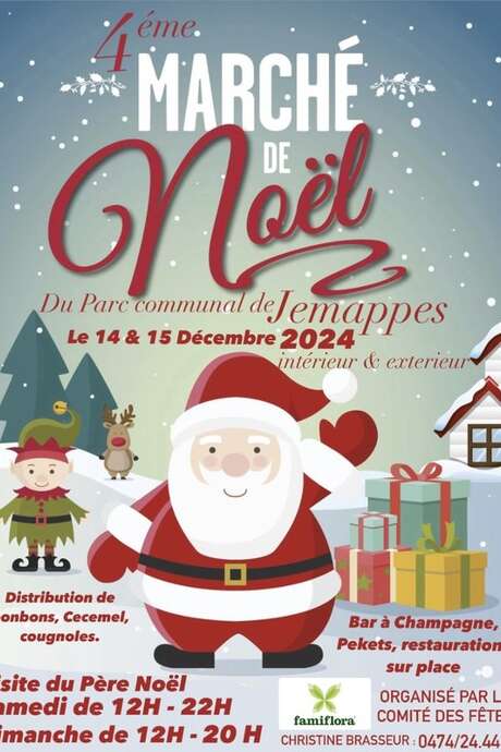 4ème Marché de Noël au Parc de Jemappes