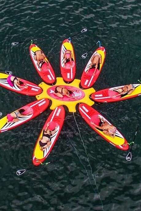 Yoga stand up paddle