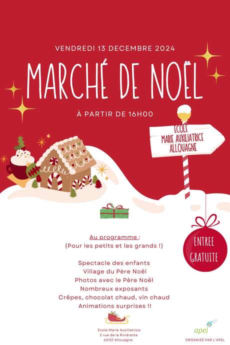 Marché de Noël de l'école Marie Auxiliatrice