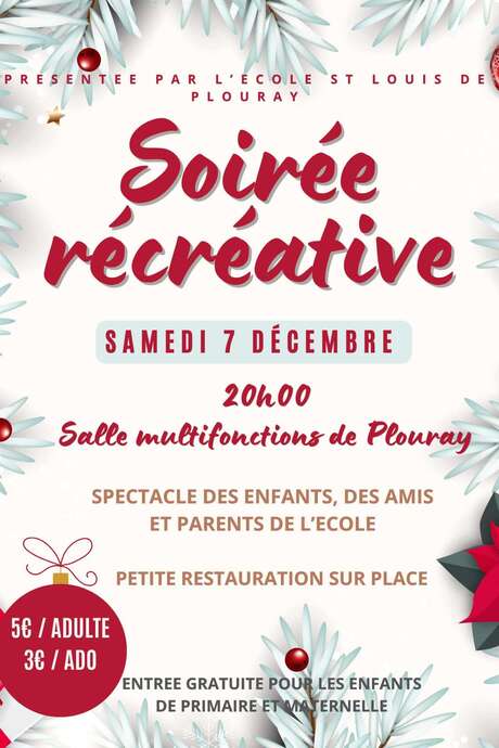 Soirée récréative