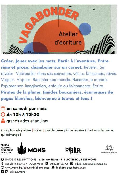 Vagabonder - Atelier d'écriture groupe 1