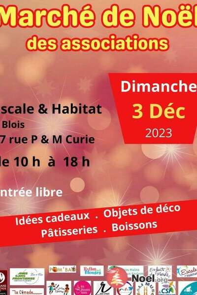 Marché de Noël des associations à Blois