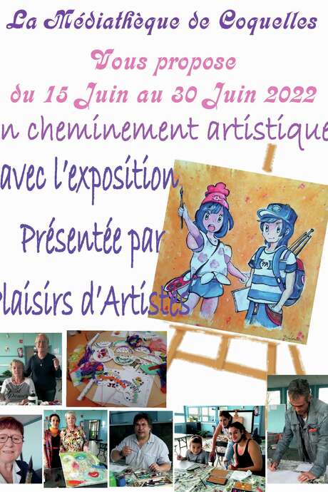 Exposition "Cheminement artistique" Exposition "Cheminement artistique"