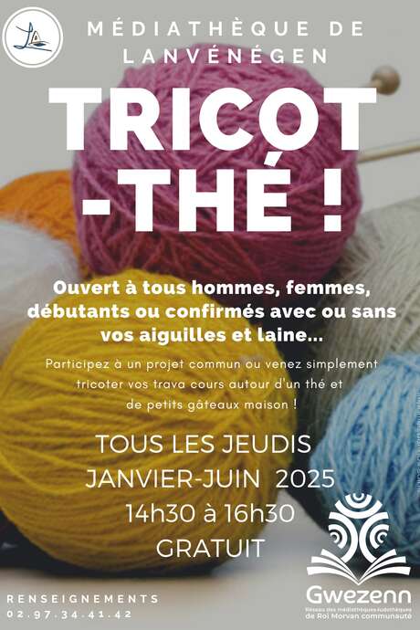 Rencontres « Tricot-thé »