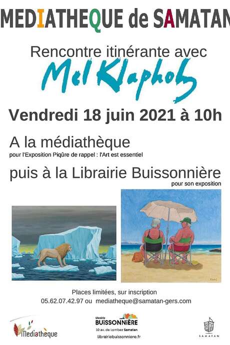 RENCONTRE ARTISTIQUE AVEC MEL KLAPHOLZ RENCONTRE ARTISTIQUE AVEC MEL KLAPHOLZ