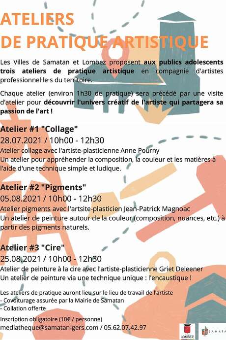 MÉTIERS D'ARTISTE : ATELIERS DE PRATIQUE ARTISTIQUE: ATELIER #3 "CIRE" MÉTIERS D'ARTISTE : ATELIERS DE PRATIQUE ARTISTIQUE: ATELIER #3 "CIRE"