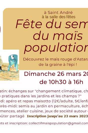 FÊTE DU SEMIS DU MAÏS POPULATION