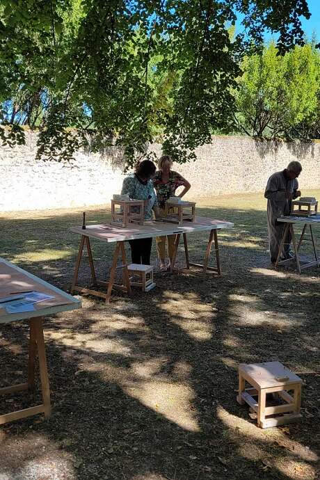 ATELIER "SCULPTURE SUR PIERRE POUR ADULTES " - ABBAYE DE FLARAN