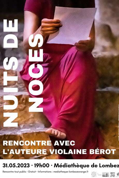 RENCONTRE-DÉDICACE AVEC L'AUTEURE VIOLAINE BÉROT