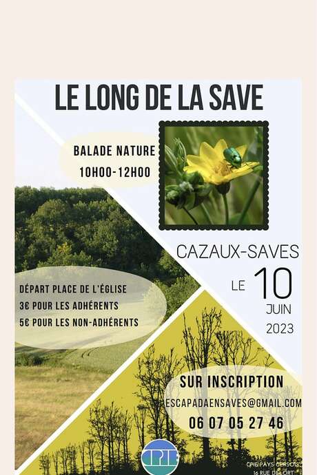 RANDONNÉE LE LONG DE LA SAVE