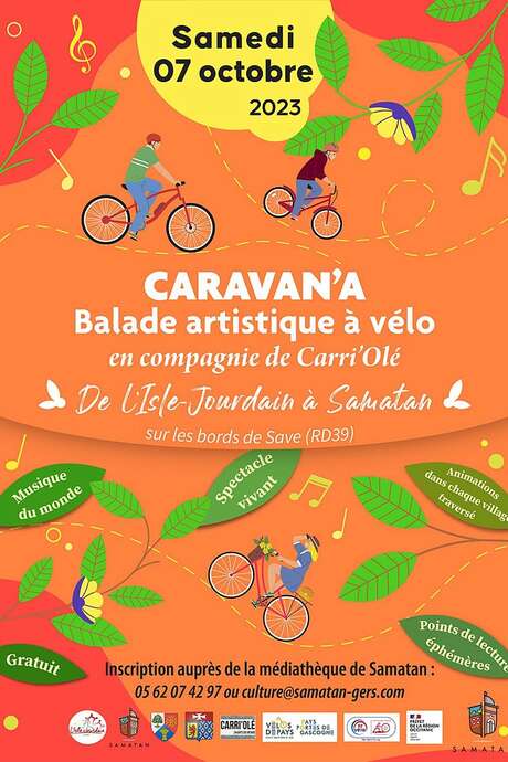 CARRI&#8217;OLÉ · BALADE ARTISTIQUE A VÉLO