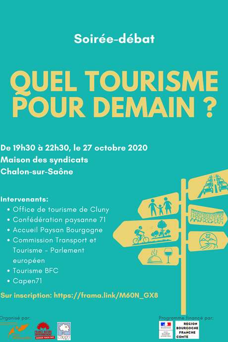 Quel tourisme pour demain ? Soirée débat Quel tourisme pour demain ? Soirée débat