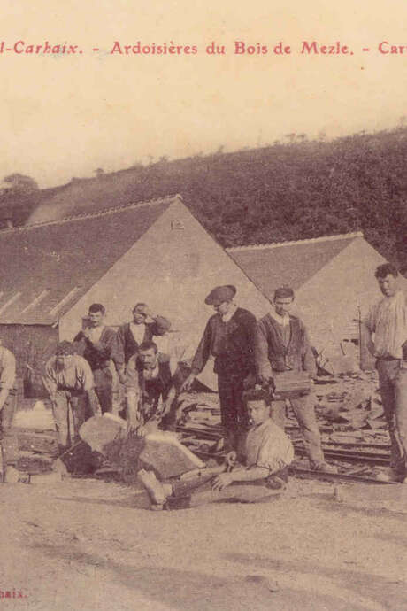 Les ardoisières de Maël-Carhaix