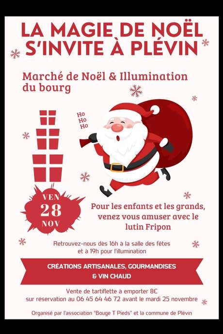 Illumination et marché de Noël