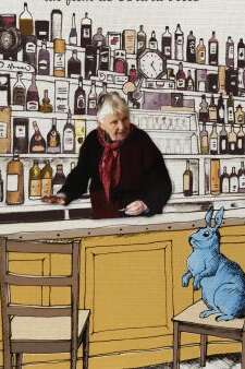 Projection et rencontre : mon lapin bleu
