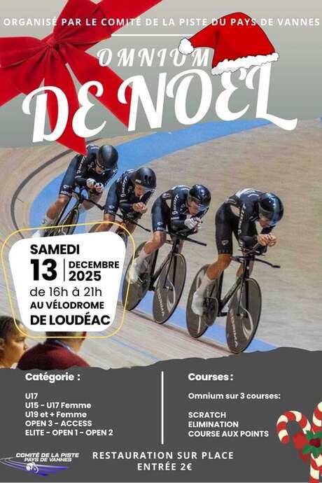 Omnium de Noël - Vélodrome de Bretagne