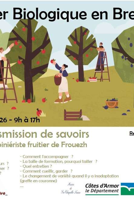 Le verger biologique en Bretagne