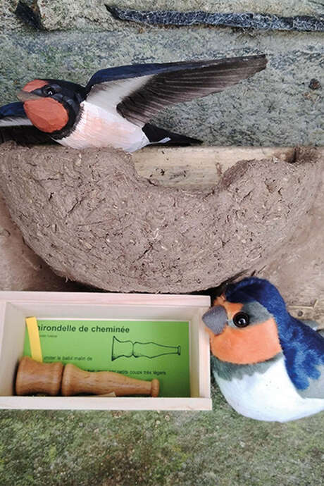 Accueillir les hirondelles – atelier fabrication de nids