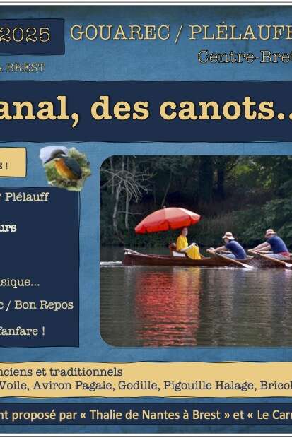 Un canal, des canots... (édition reportée en 2027)