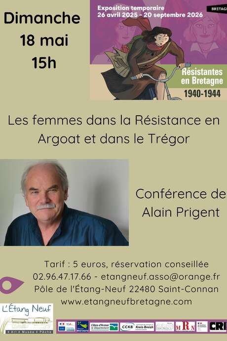 Conférence d'Alain Prigent - Les femmes dans la Résistance en Argoat et dans le Trégor