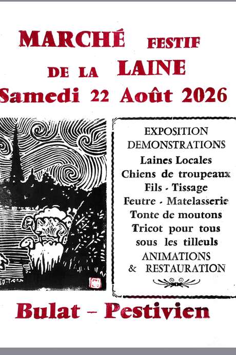 Marché festif de la laine