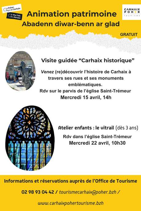 Visite guidée : Carhaix historique